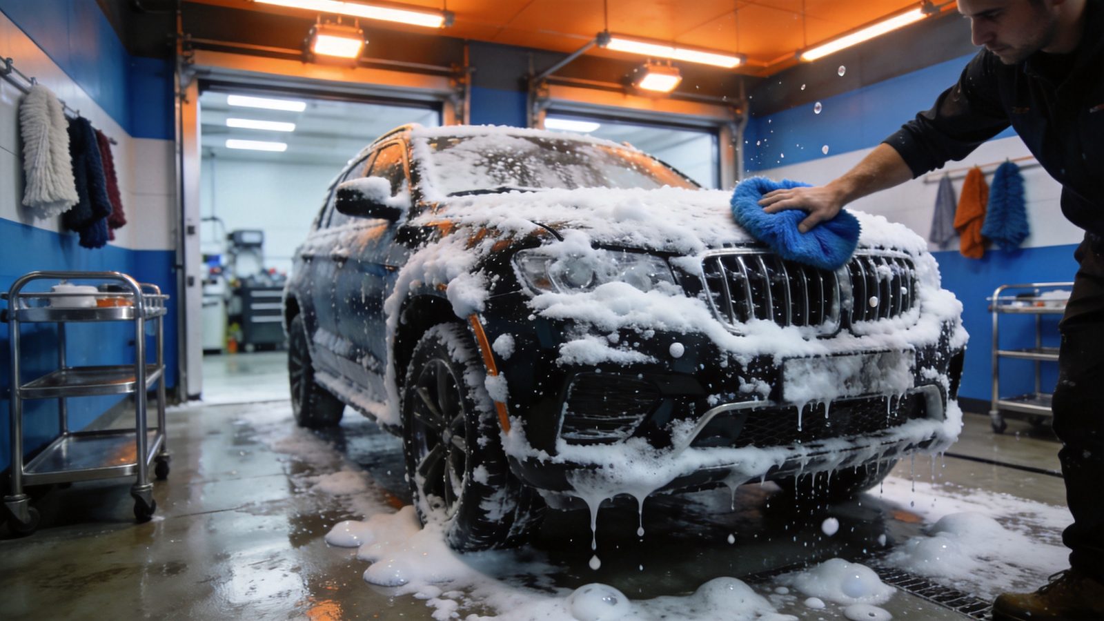 Комплексная мойка автомобиля
